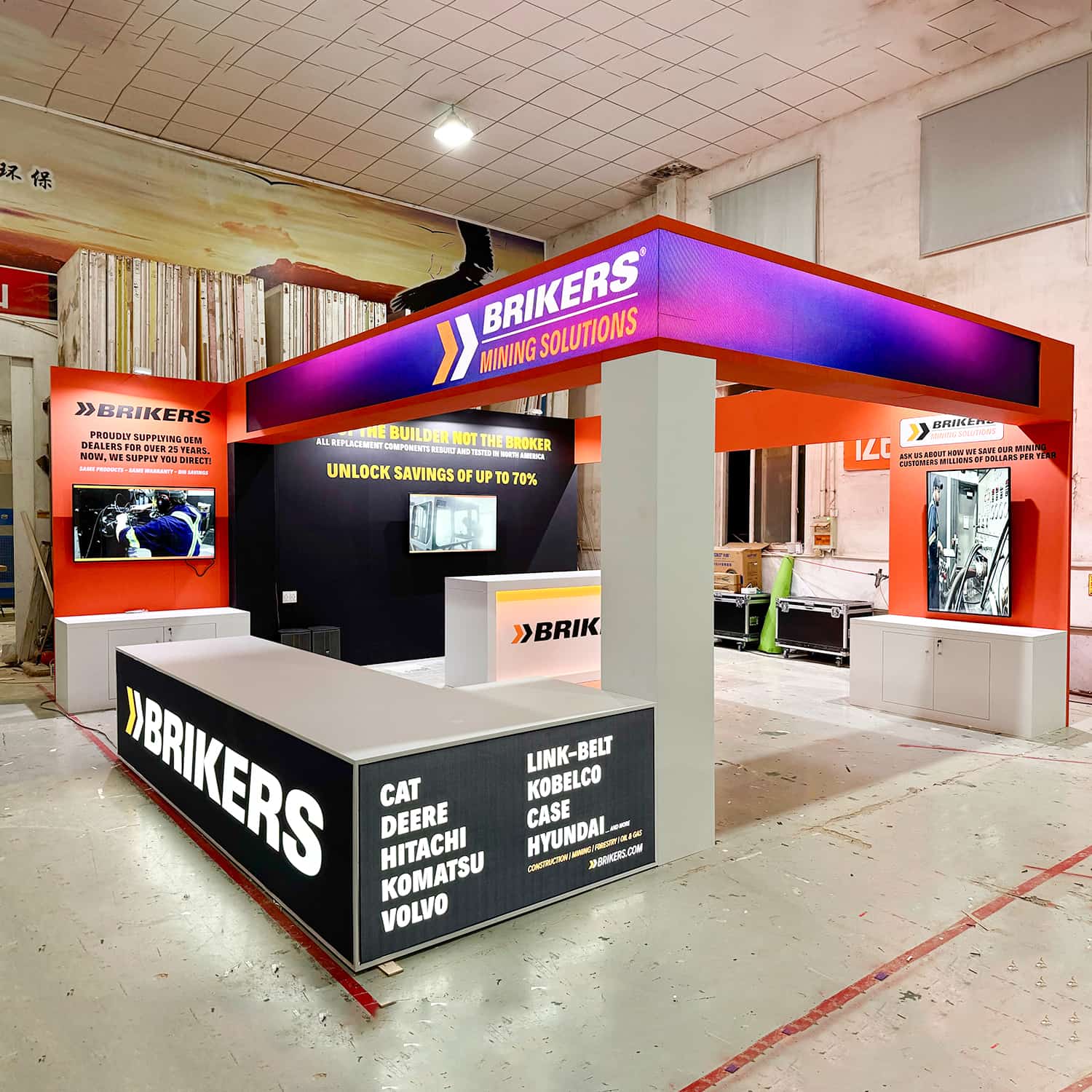 Premium Exhibition Booth for High-end Auto Accessories