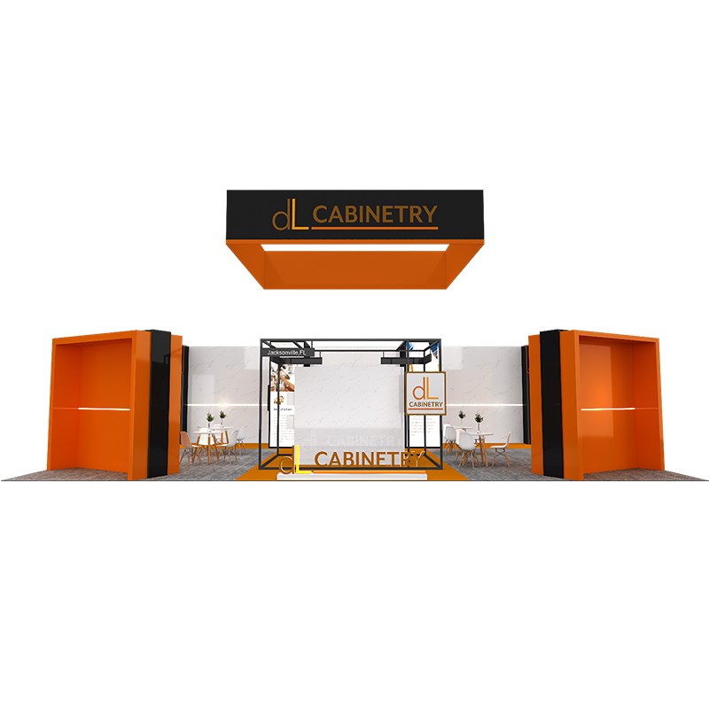 Custom Sanitary Ware Exhibition Booth | Modular Tool-Free Assembly | Reusable Eco-Friendly Trade Show Stand
