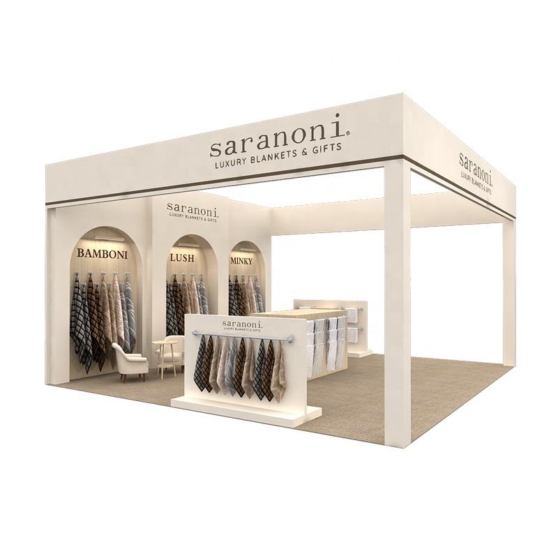 Izexpo 20x20ft Modular Wooden Clothing Exhibition Stand
