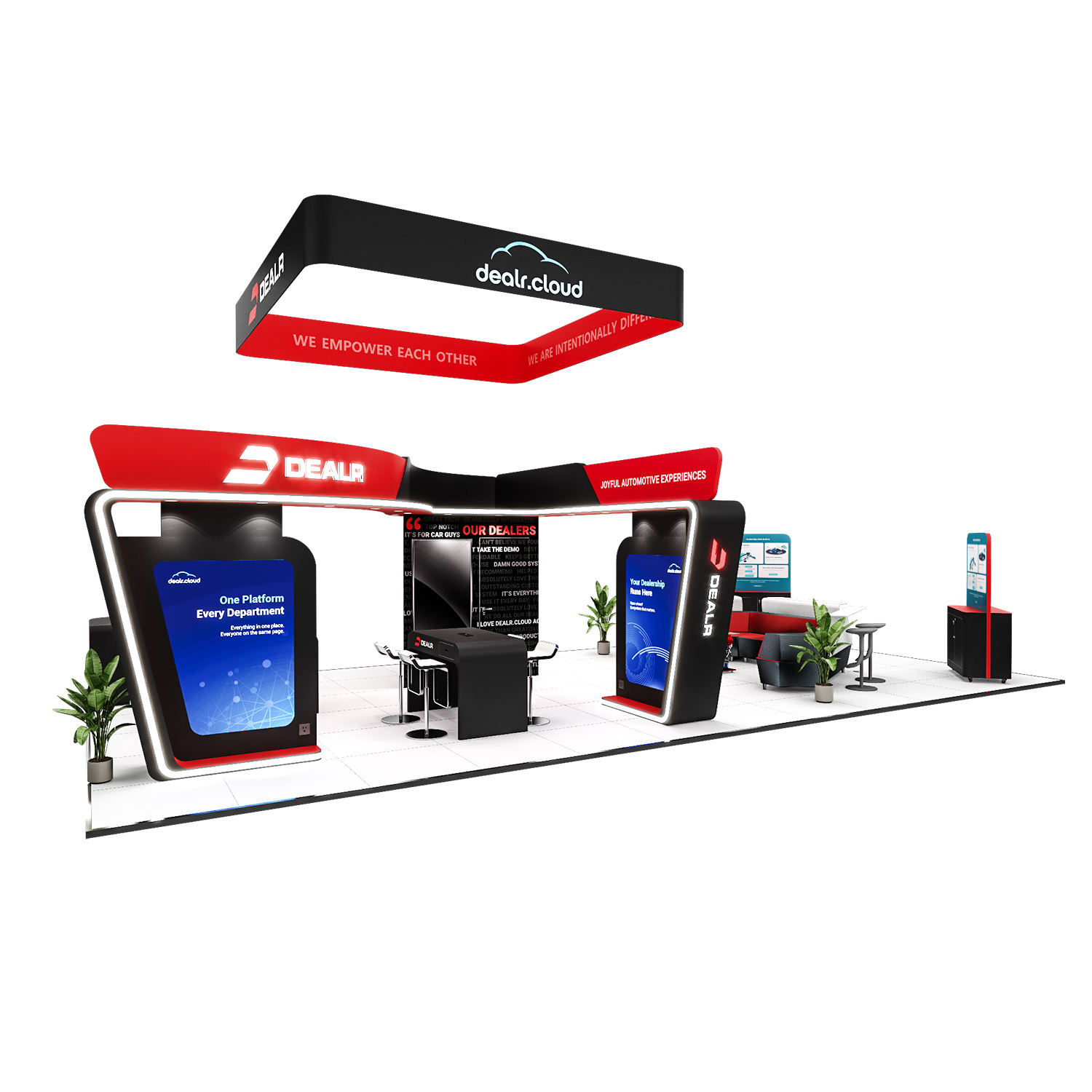 20x65ft Reusable Modular Stand for NIADA & Global Auto Expos