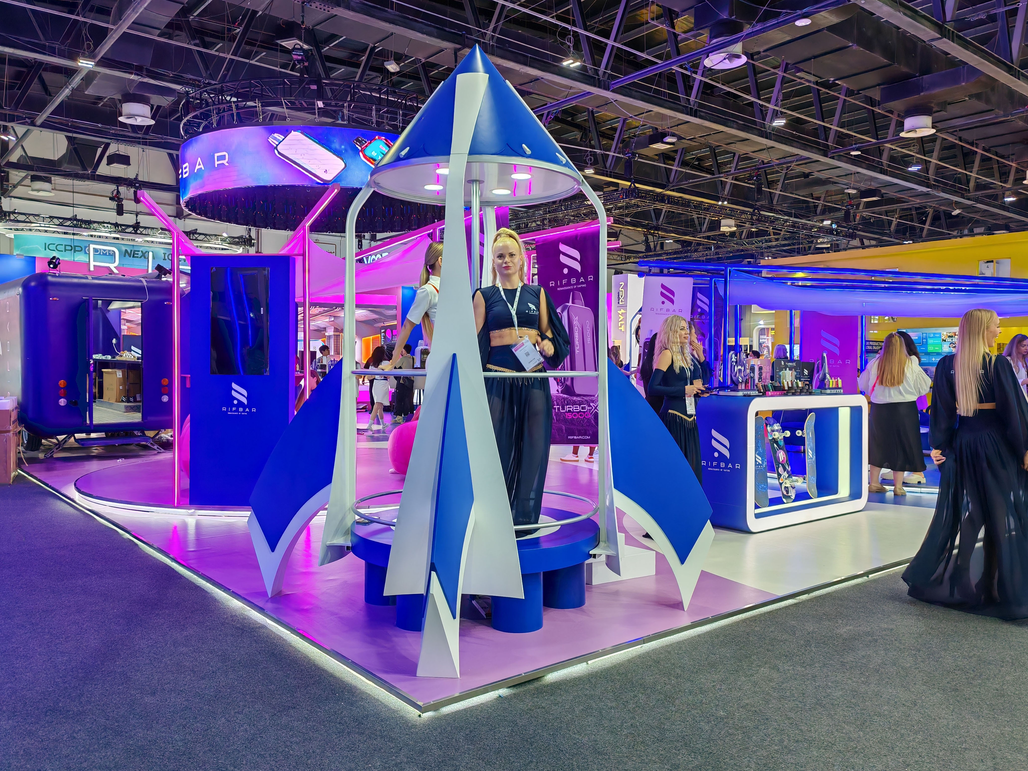 World Vape Show Dubai 2024∣RIFBAR（50ft&times;50ft）