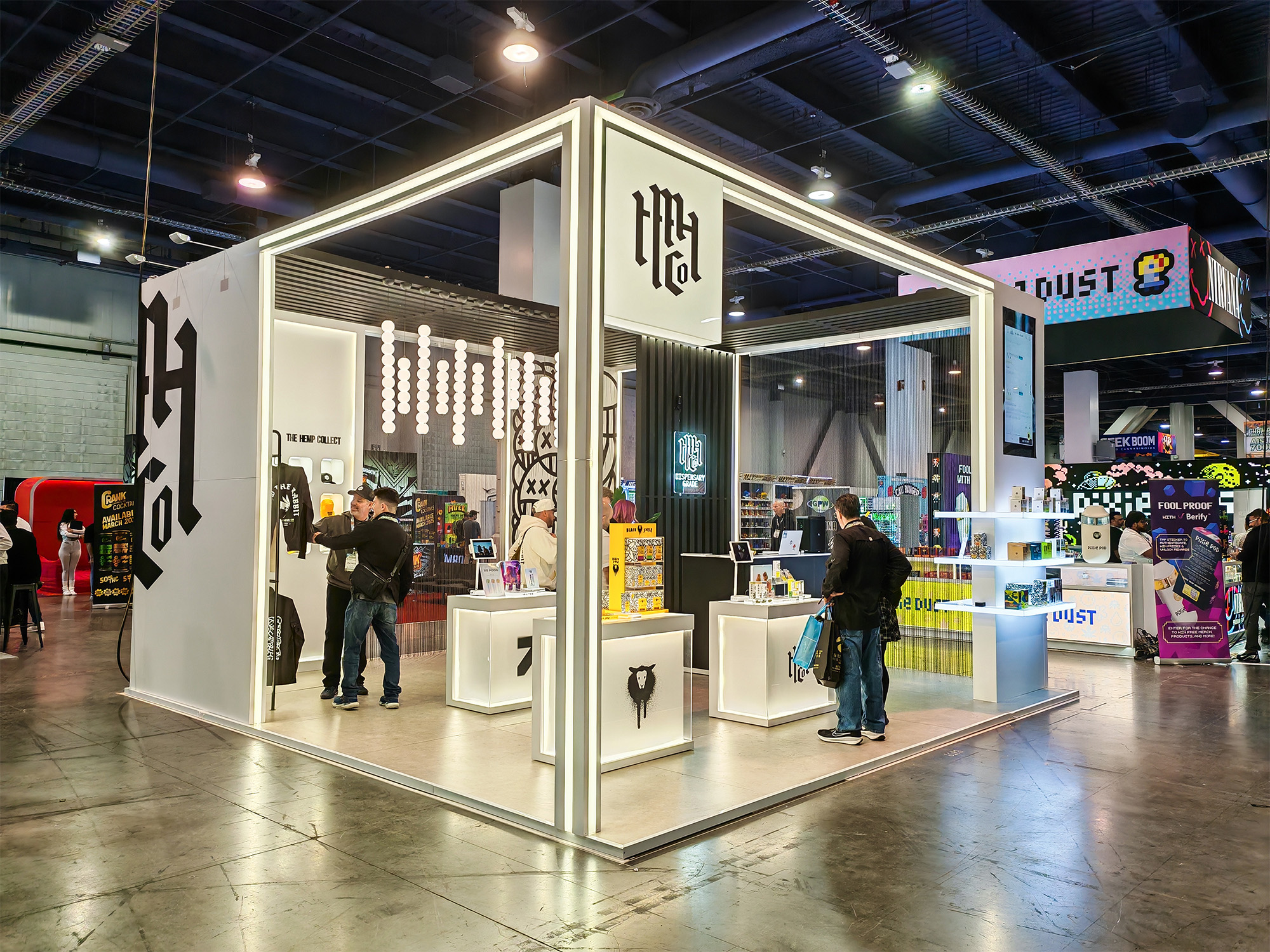 CHAMPS Trade Show Las Vegas Winter 2024∣The Hemp Collect（20ft&times;20ft）