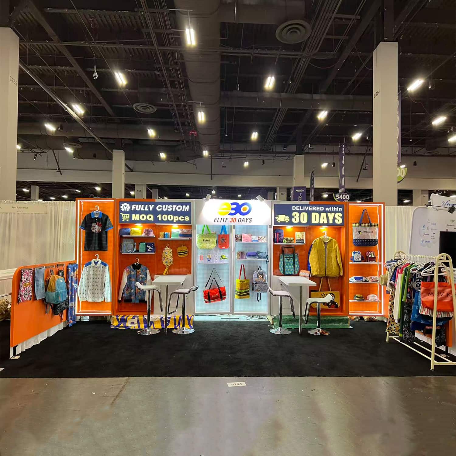 3 minute booth, quick build booth, modular booth, portable exhibition booth, trade show booth