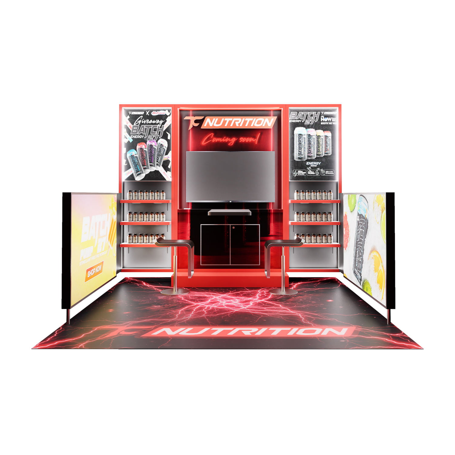Tool Free Setup Magic Tradeshow Booth Custom Design Portable Exhibition Booth Stand for USA Trade Show Event