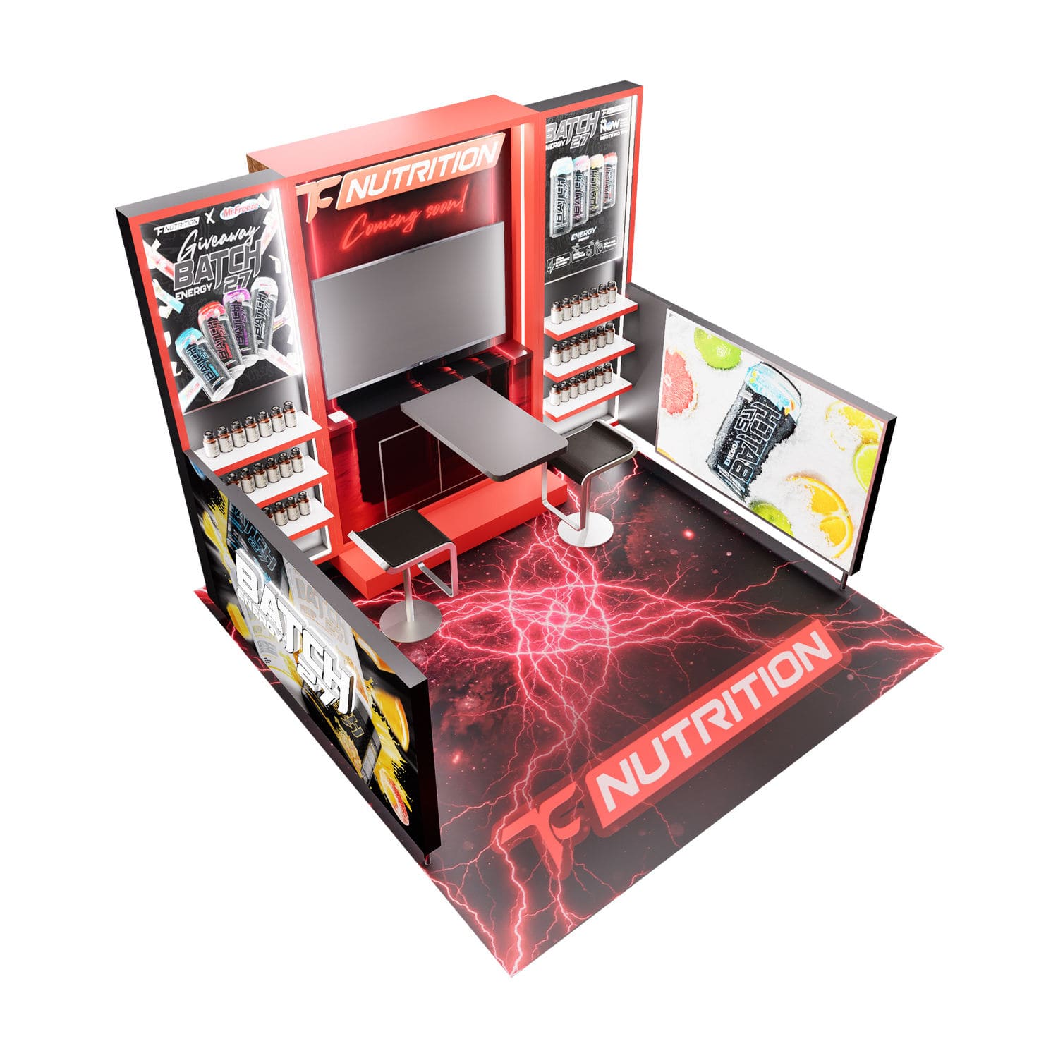 Tool Free Setup Magic Tradeshow Booth Custom Design Portable Exhibition Booth Stand for USA Trade Show Event