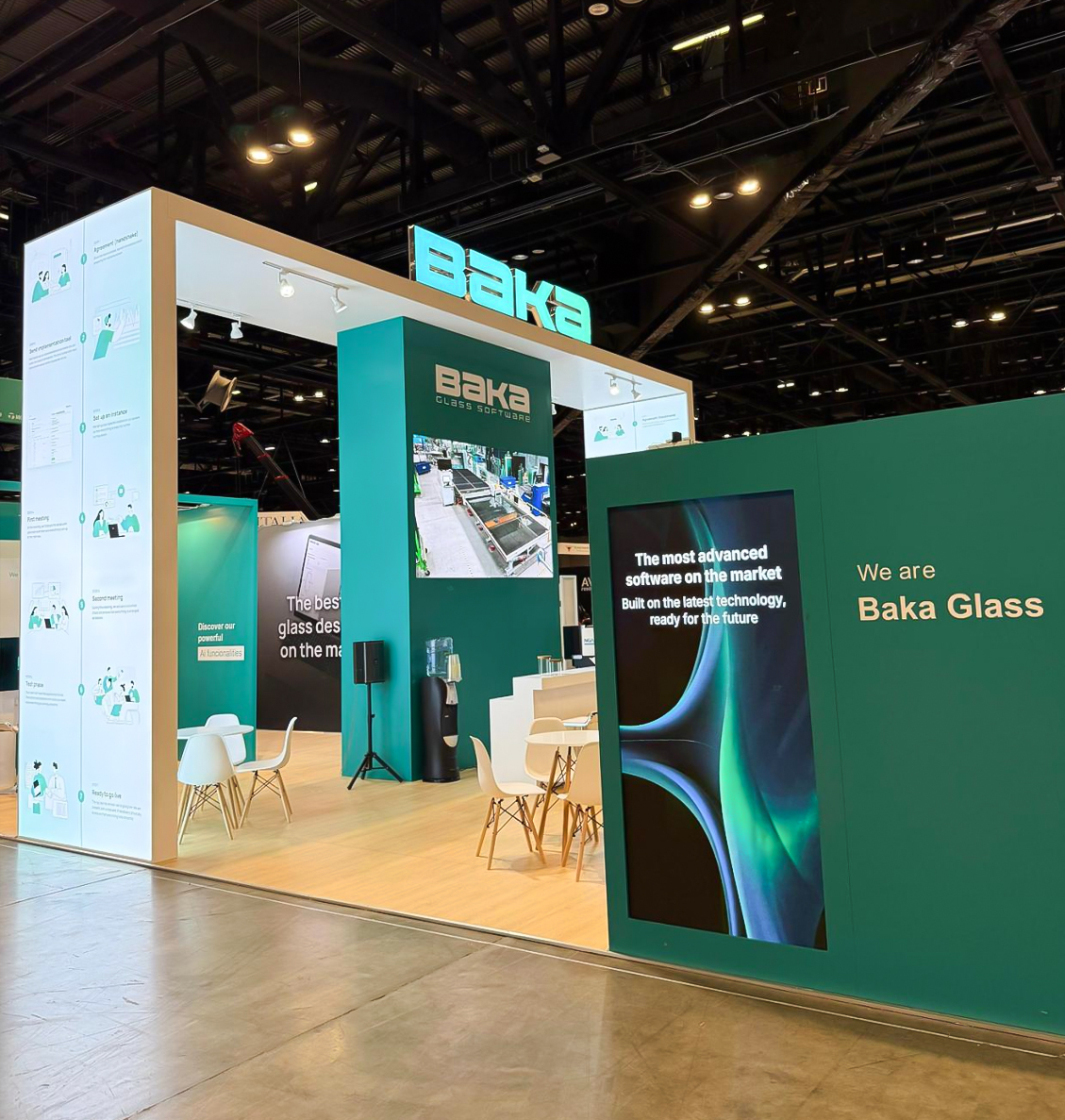GlassBuild America 2025 ∣Baka Glass（30ft&times;40ft）